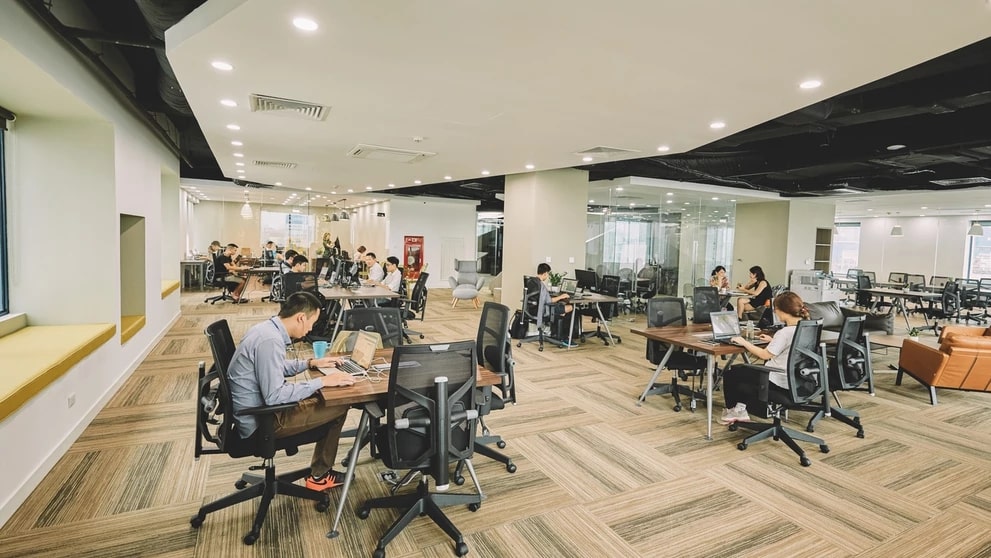 ảnh năm Coworking space sang trọng