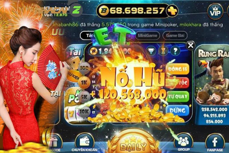 Top 7 cổng game nổ hũ uy tín nhiều người chơi nhất 2022